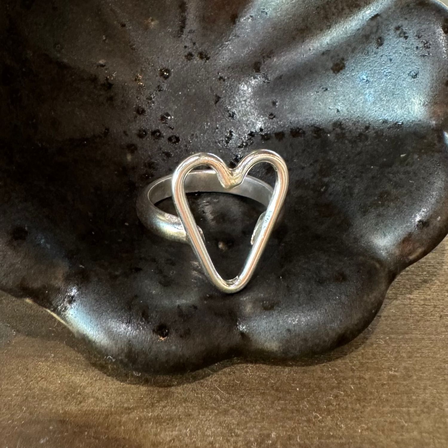 Open Heart Ring sz 6
