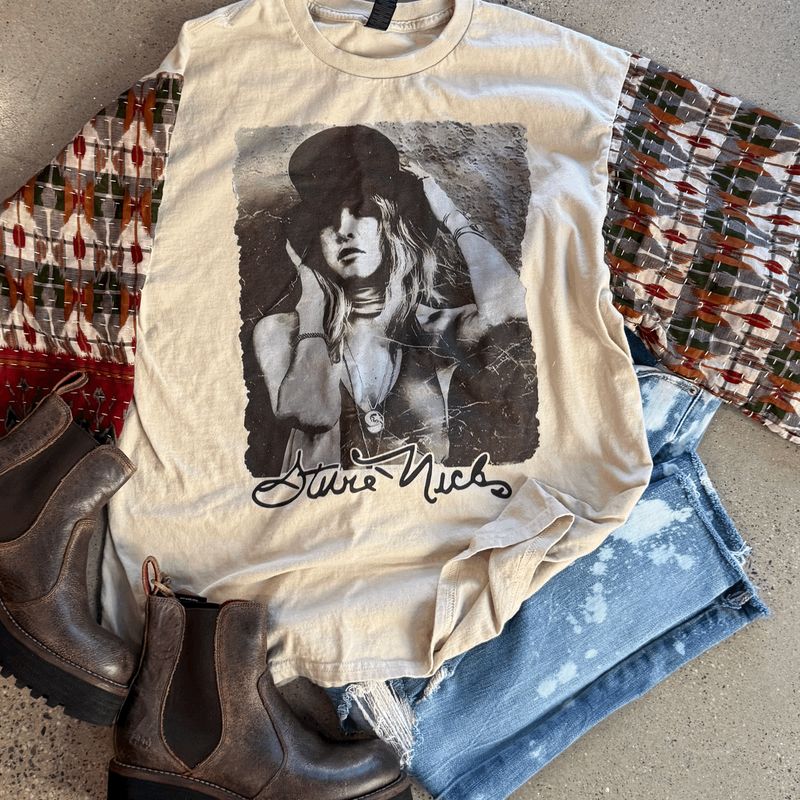 Stevie Brown Slv Tee - L