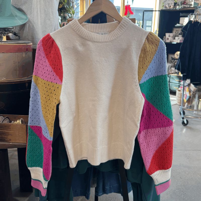 Colorblock Sweater