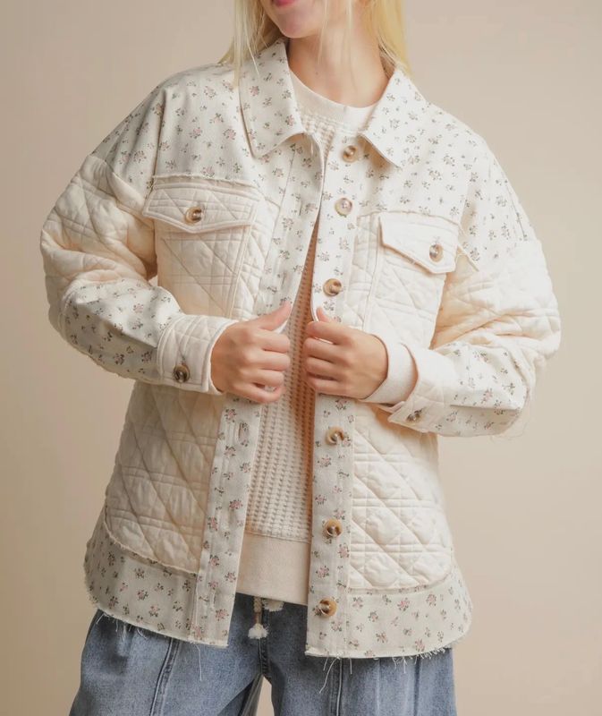 Floral Shacket