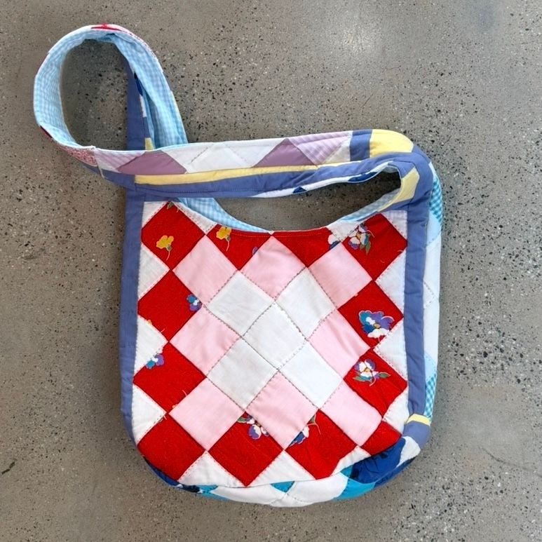 Plaid Market Tote
