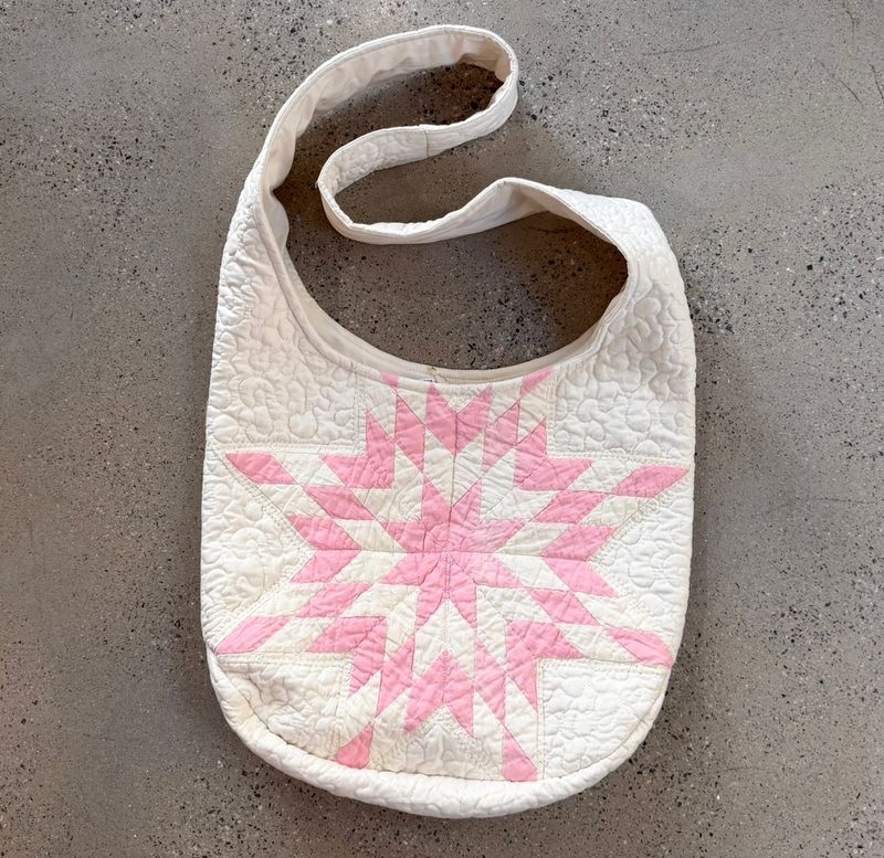 Pink Star Market Tote