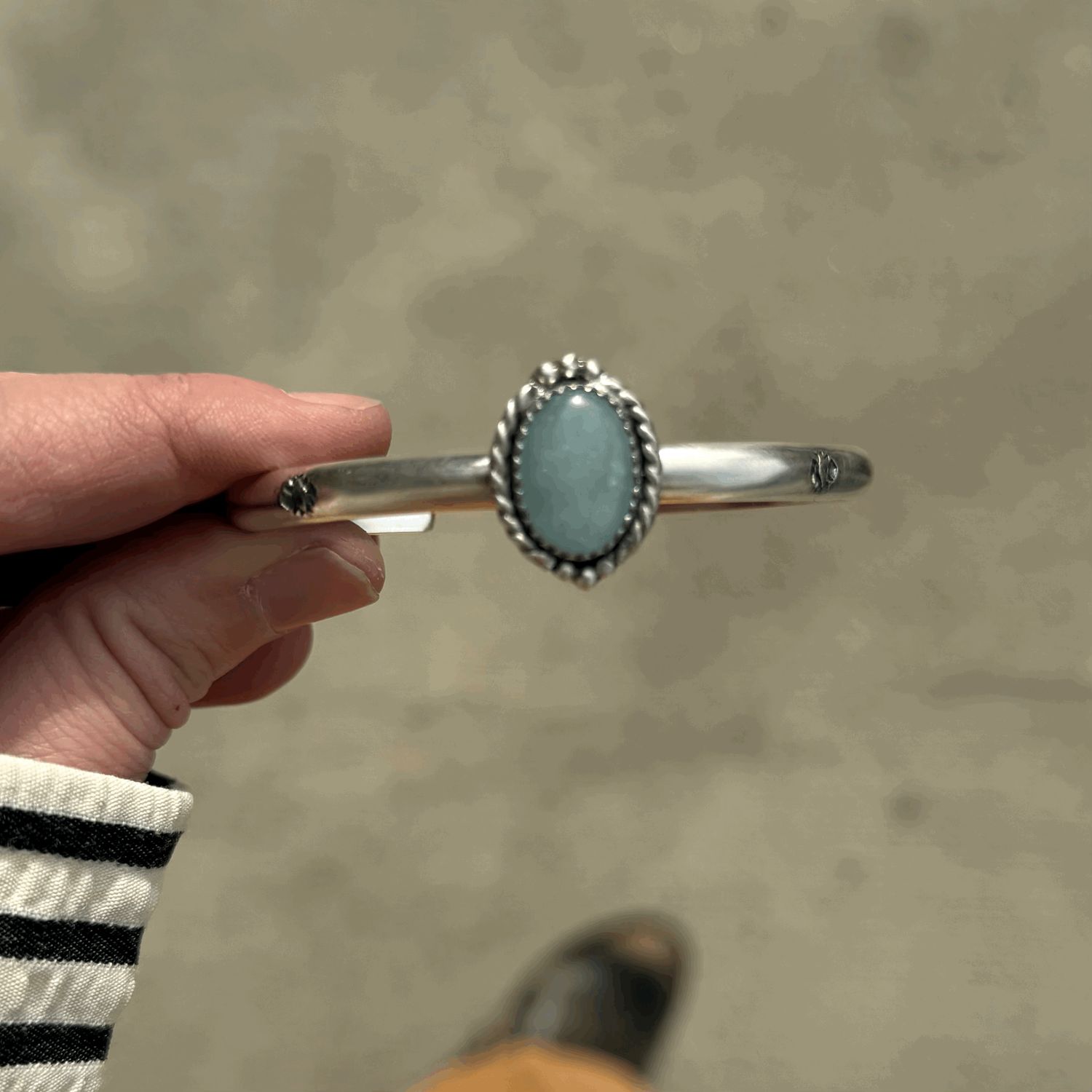 Aquamarine Cuff