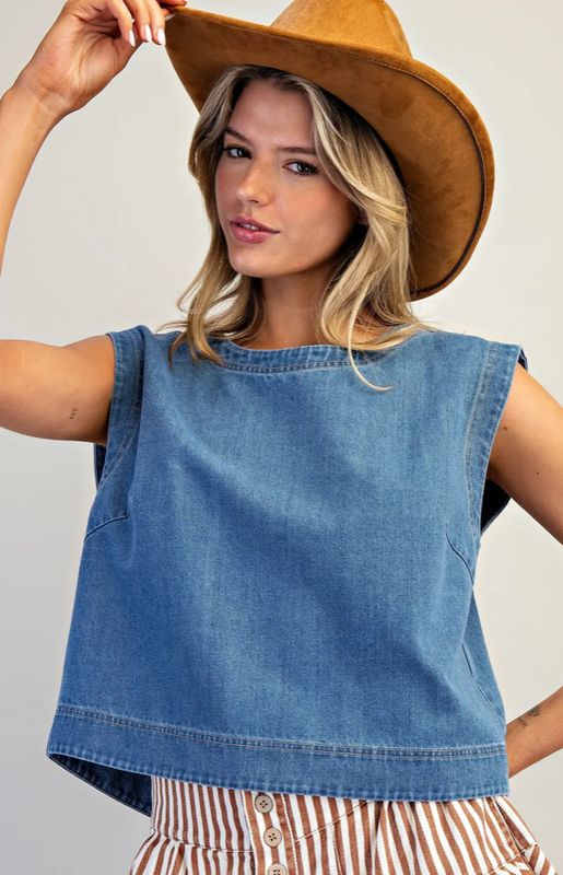 Denim Tank