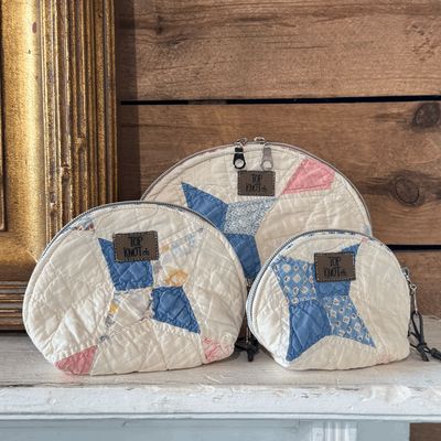 Handmade Quilted Dumpling Bags