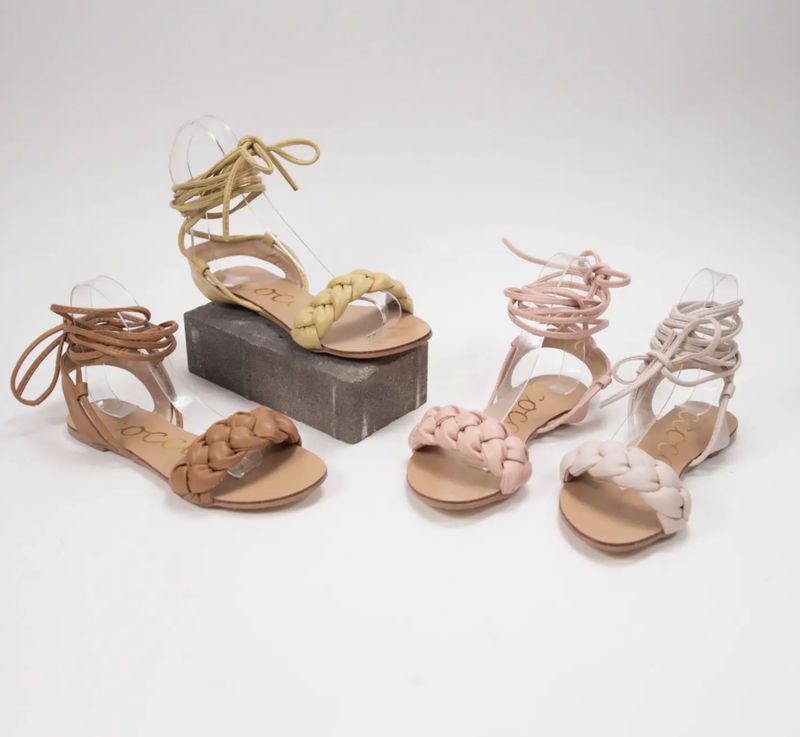 Bowie Lace-Up Sandal