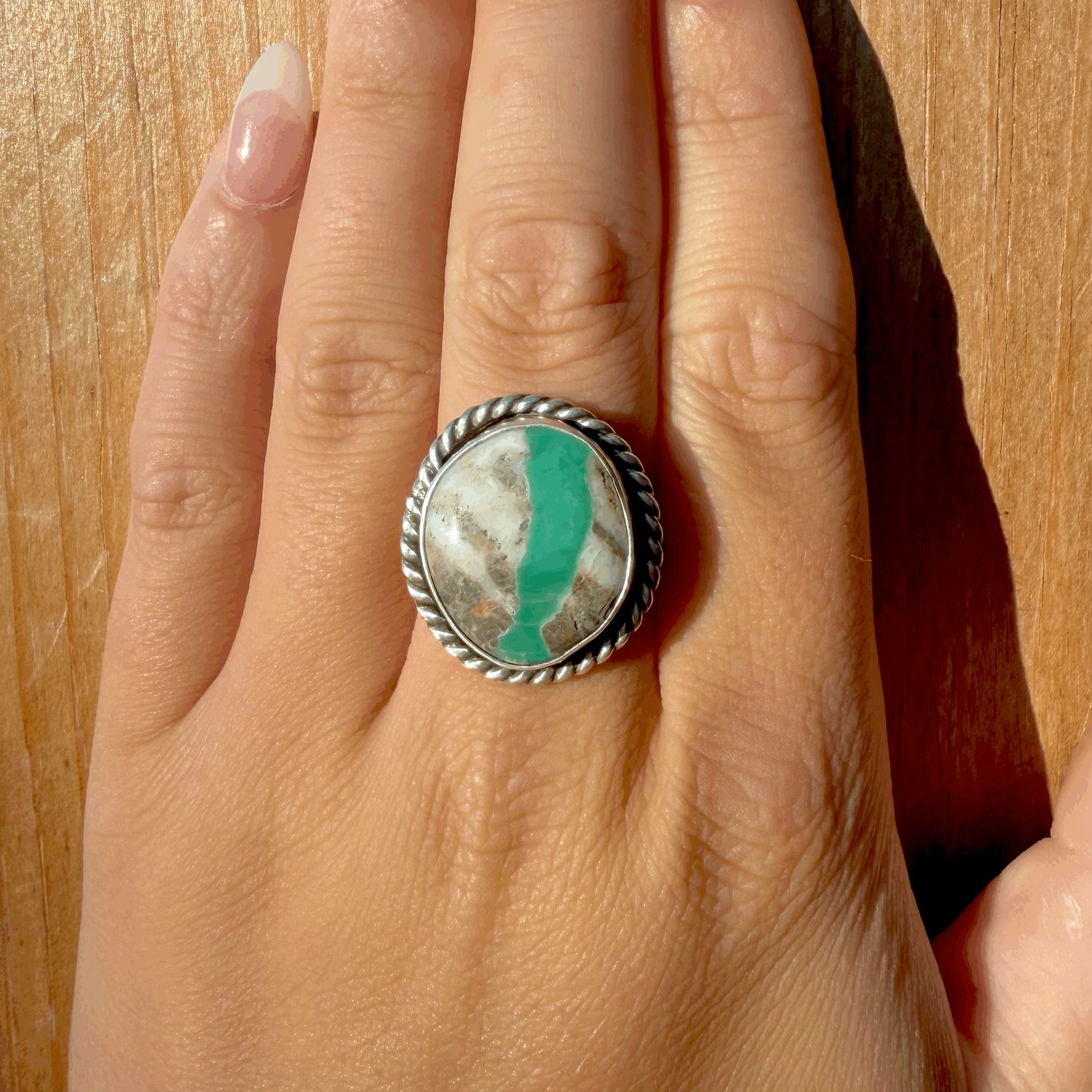 Broken Arrow Ring Sz. 8