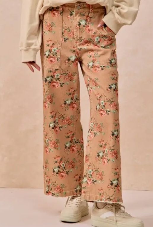 Vintage Floral Pant