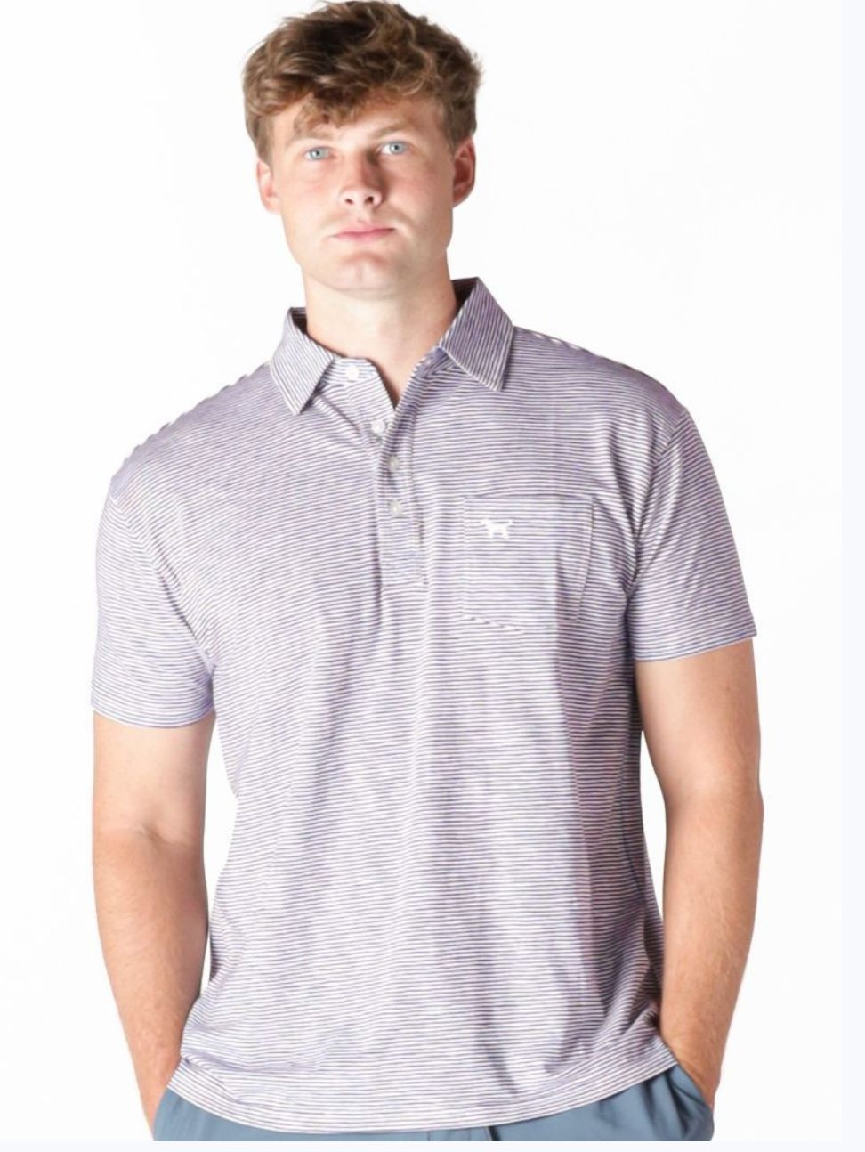 Striped Polo