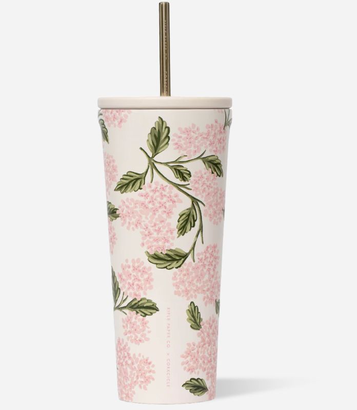 24 oz Cold Cup - Hydrangea