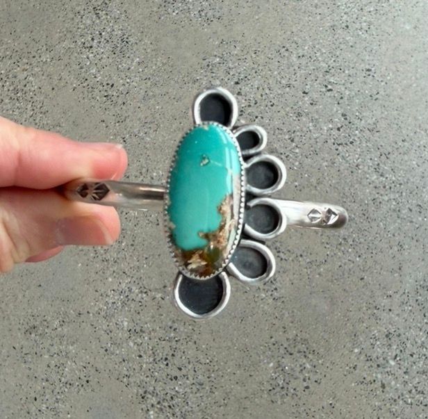 Turquoise Flower Bracelet
