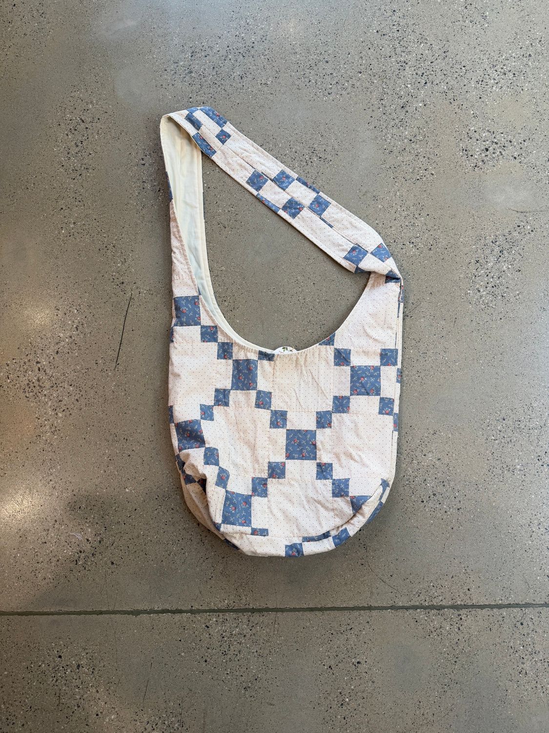 Blue Quilt Market Tote