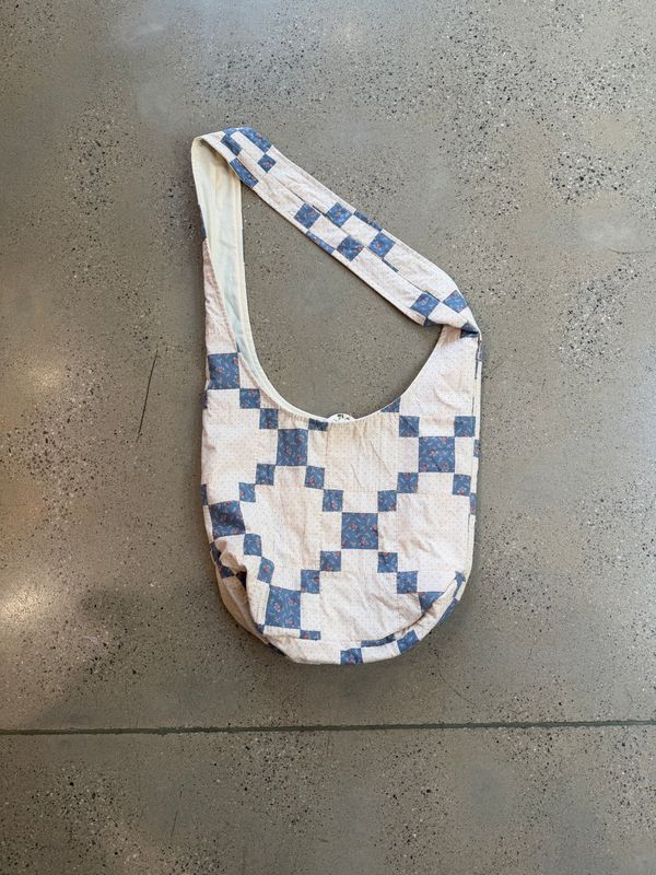 Blue Quilt Market Tote