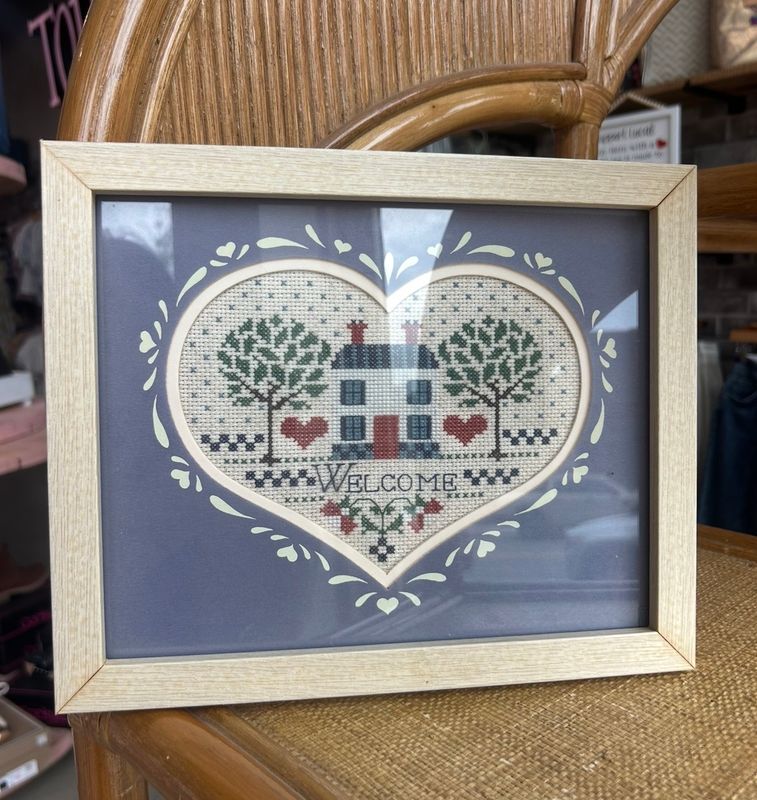 Vintage Cross Stitch Home