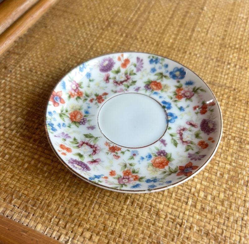 Crown Staffordshire China Saucer