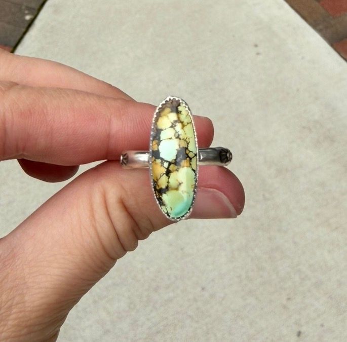Hubei Stamp Ring Sz. 9.5
