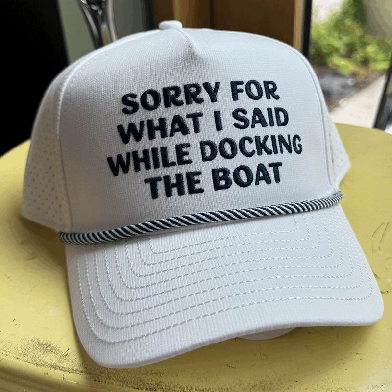 Sorry Boat Hat