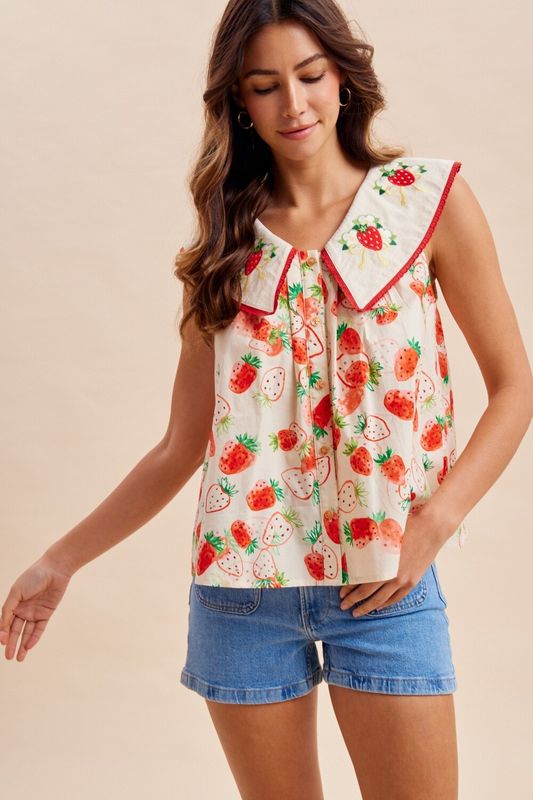 Strawberry Blouse