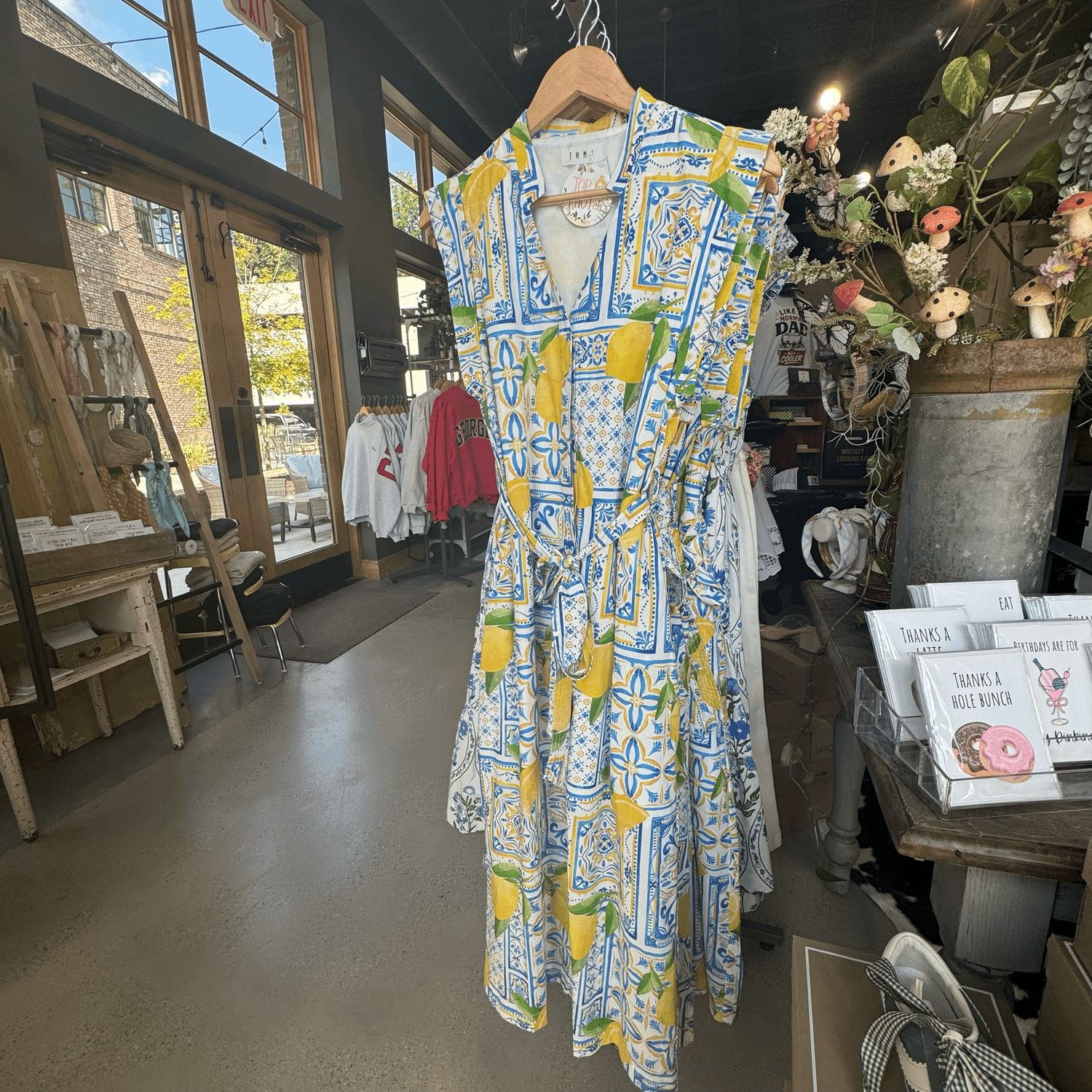 Lemon Tie Dress