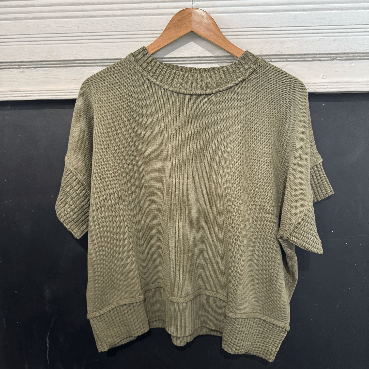 Olive Crew Neck