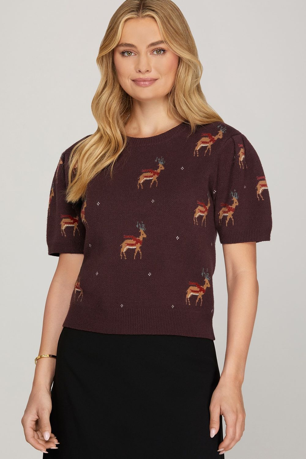 Reindeer Sweater