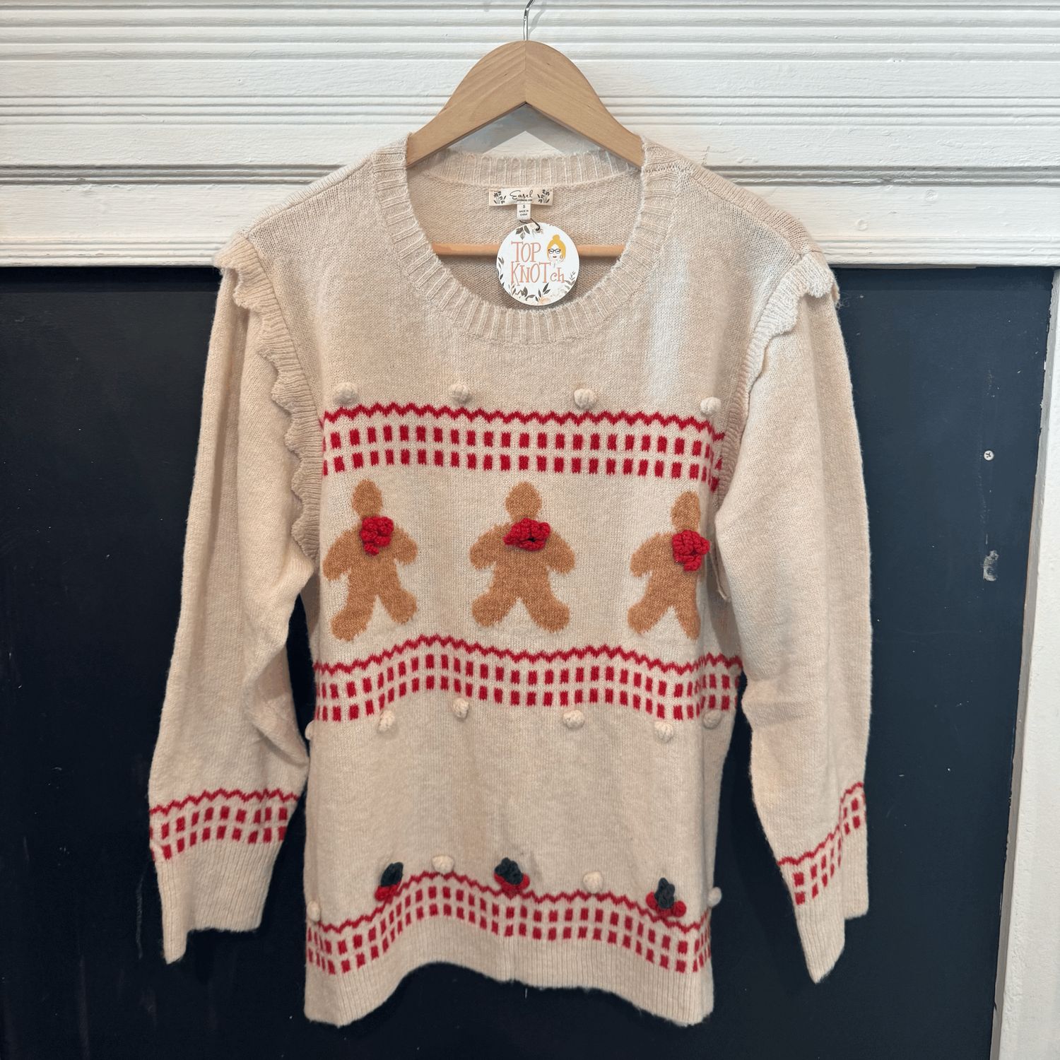 Oatmeal Gingerbread Sweater