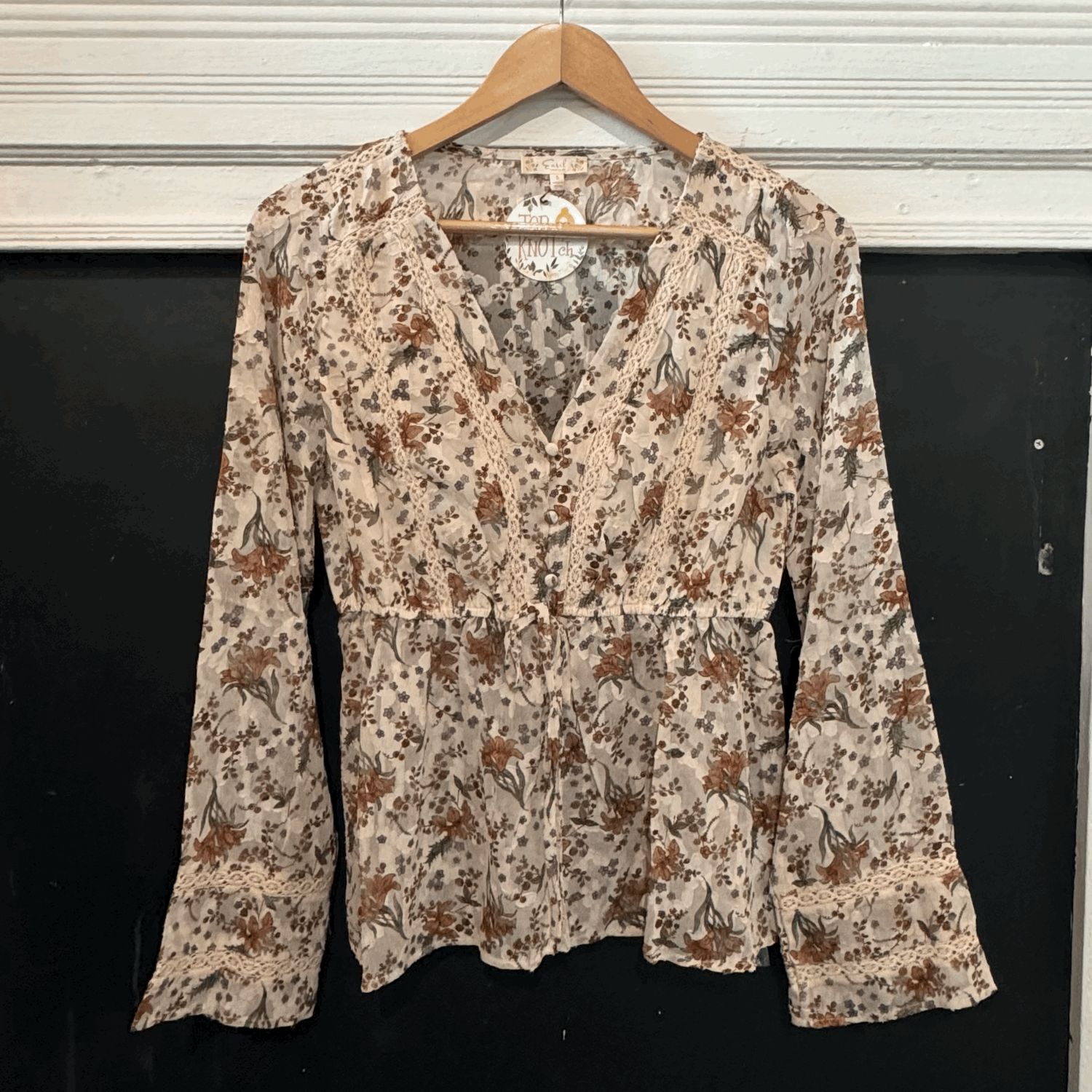 Floral Chiffon Top