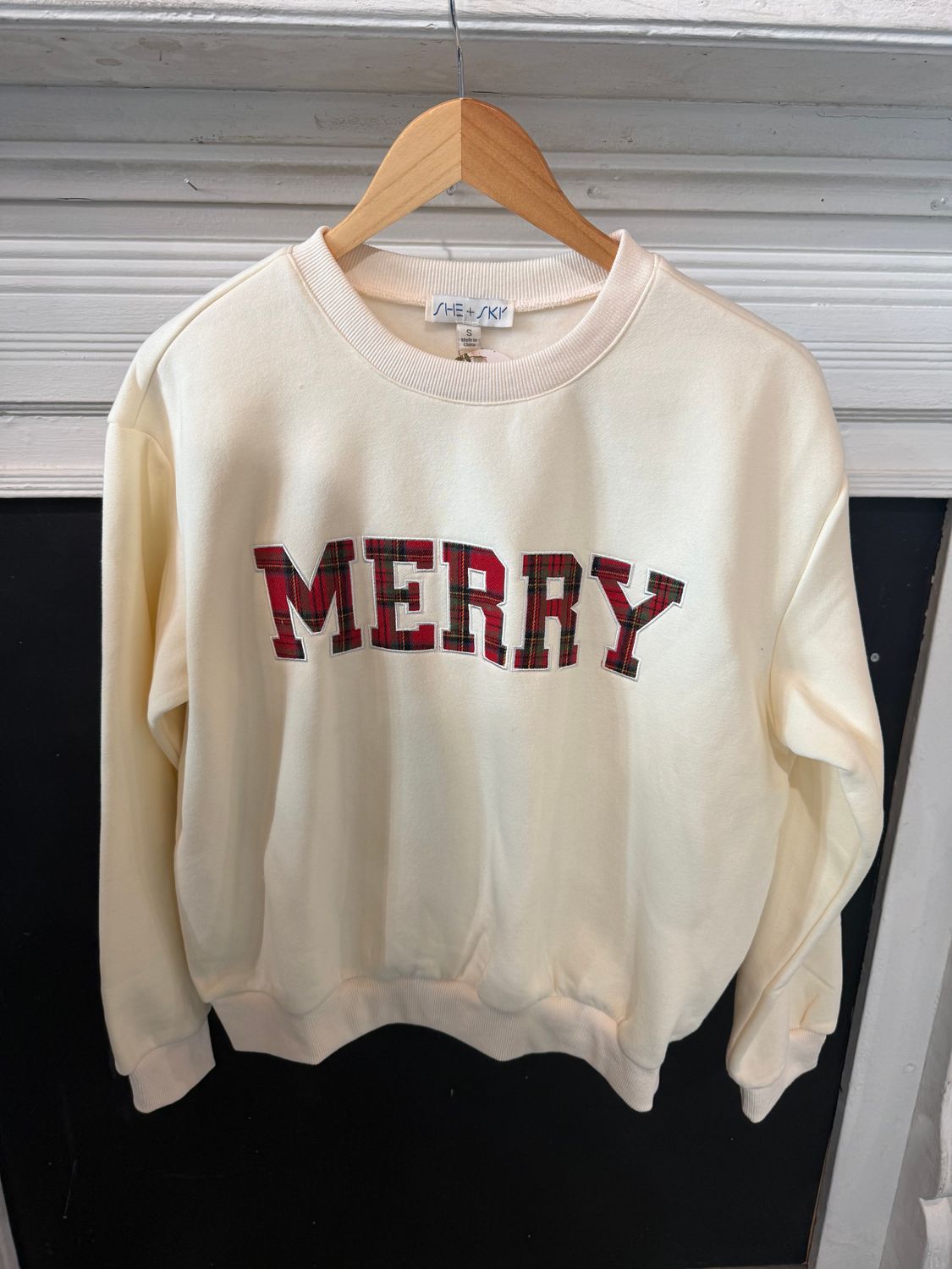 Plaid Merry SS