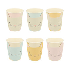 Cat cups