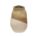 Tri-Tone Irregular Vase