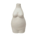 Female Figure Stoneware Vase