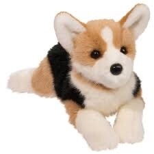 Tri color Corgi Plush Dog