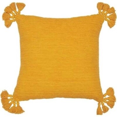 Newport Ochre Pillow Mustard Ridges