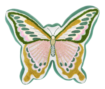 Butterfly Pillow Shaped