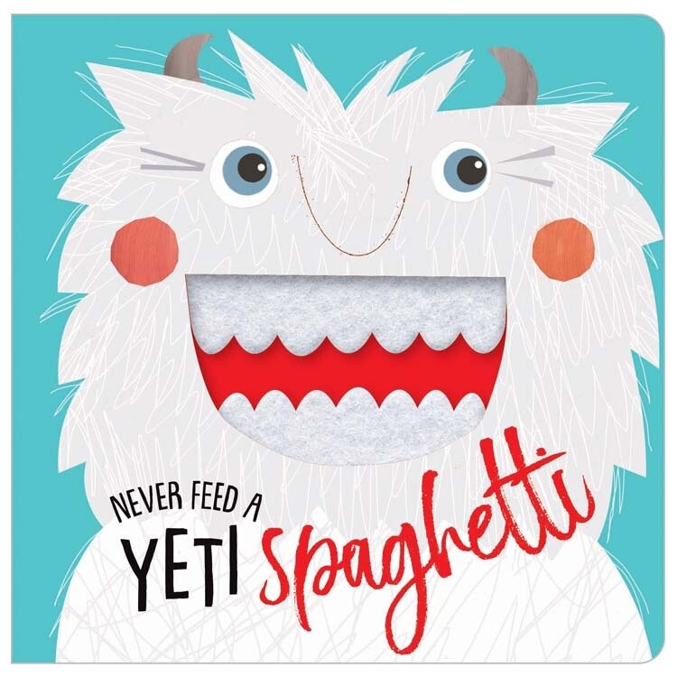 Book Never Feed a Yeti Spaghetti