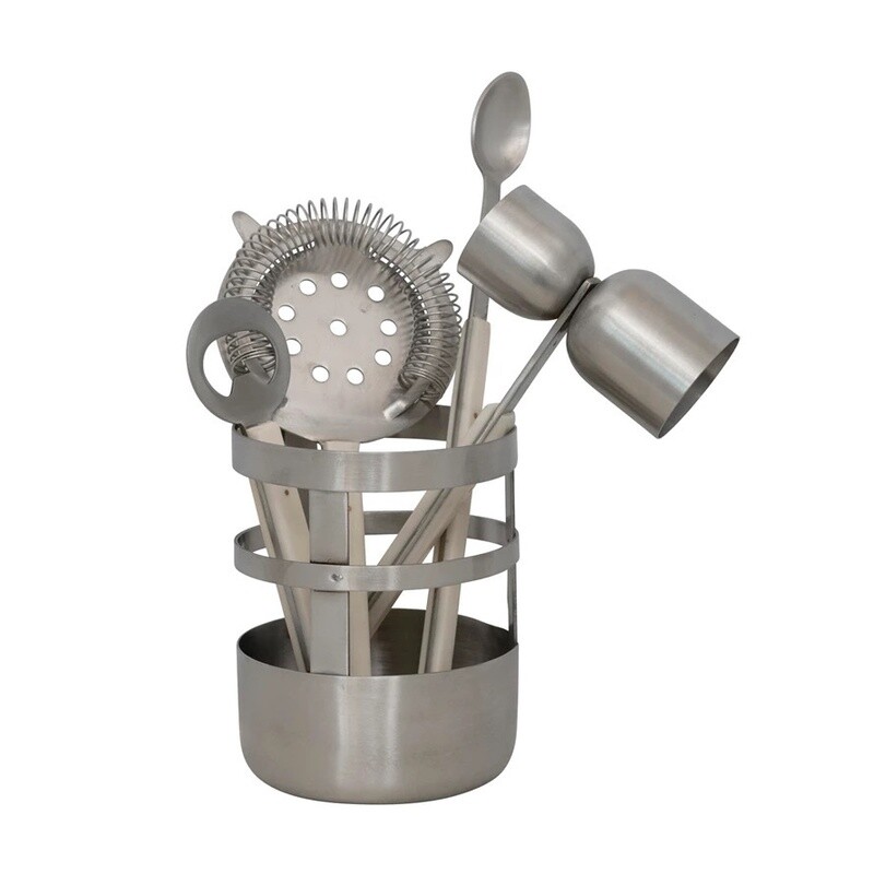Stainless Steel Bar Tool Set