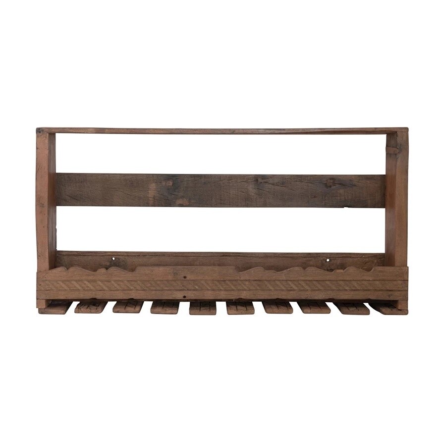 Wine Rack - Reclaimed Wood