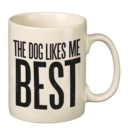 Mug Dog Likes Me Best