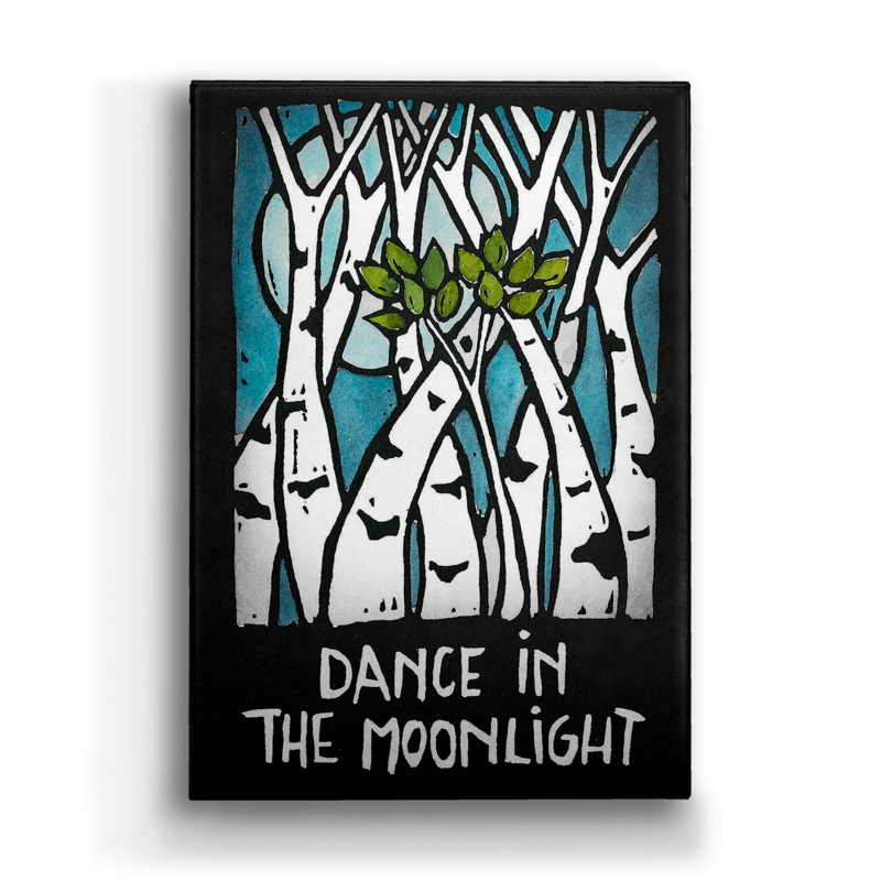 Dance in the Moonlight - Birch Trees Box Art