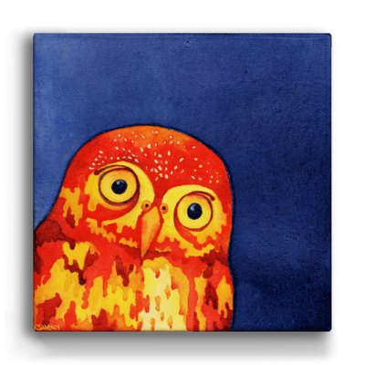 Lethally Curious - Orange Owl Box Art