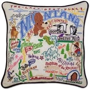 Pillow Montana Embroidered