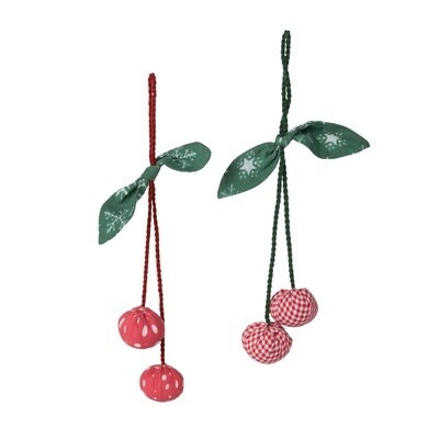 Cherry Cluster Ornament Hand