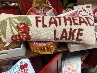 Pillow Flathead Lake cherry