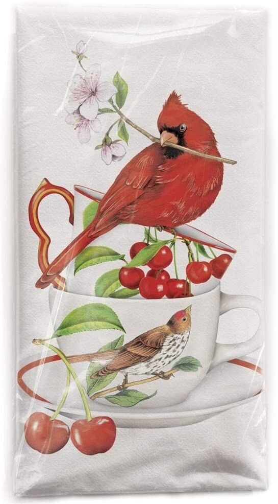 DT Cardinal Cherry Teacup Set