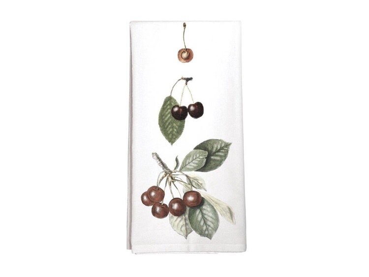 Towel Cherries Flour sack