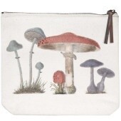 Pouch Mushroom Bunches Canvas