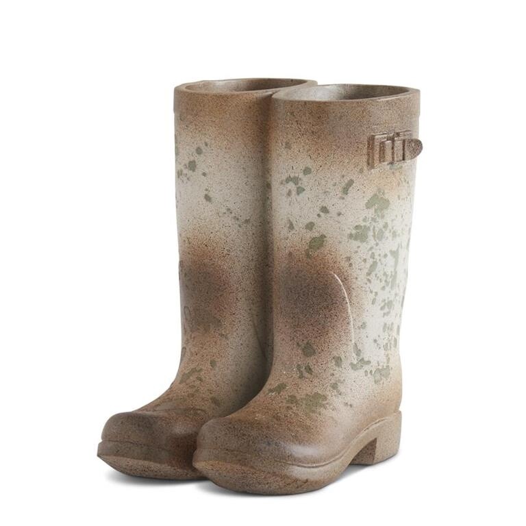 Ceramic Rainboots Vase