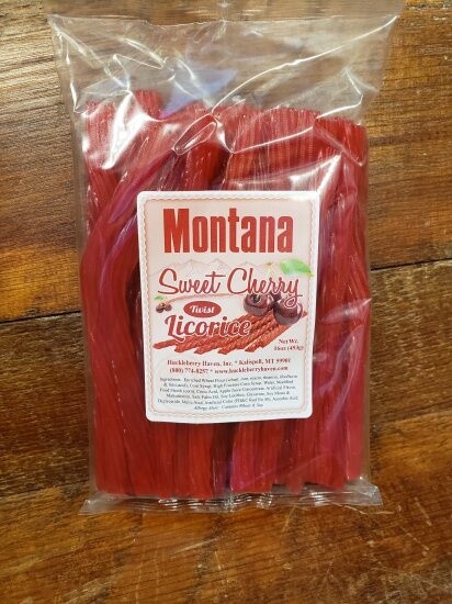 Flathead Cherry Licorice, Locally Made