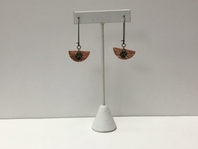 Montana Made Pawprint Earrings