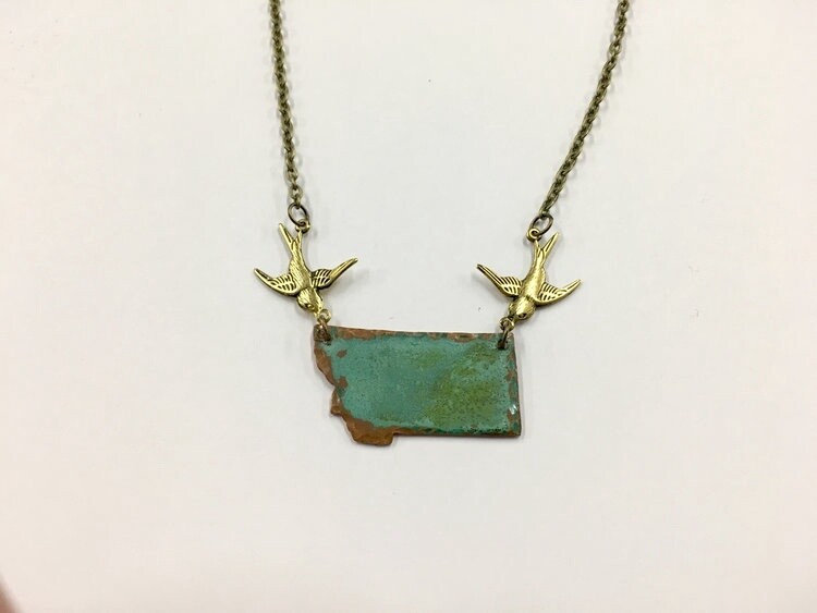 Montana Made Fly Away Home Necklace